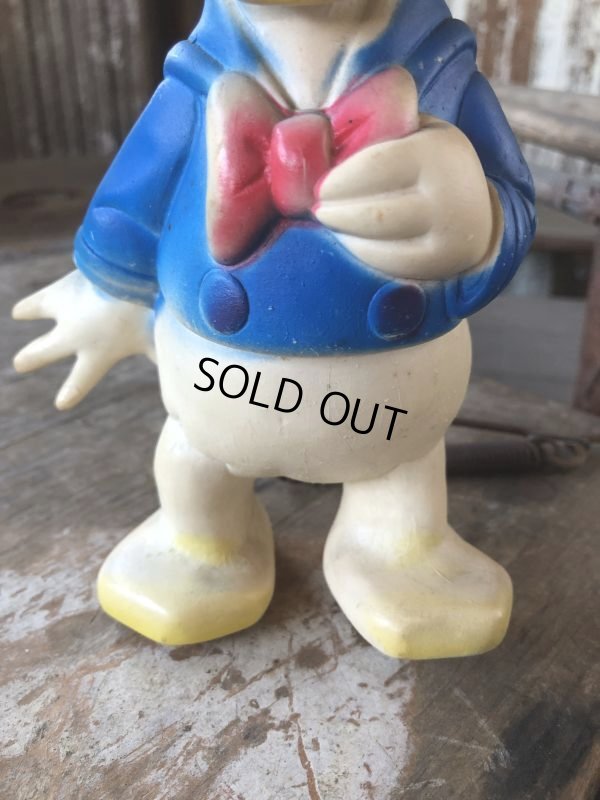 画像7: 60s Vintage DELL Disney Donald Duck Rubber Doll (M849)