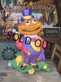 Vintage Setmakers Inc McDonalds Advertising Mayor McCheese 3D Wall Display (M859)