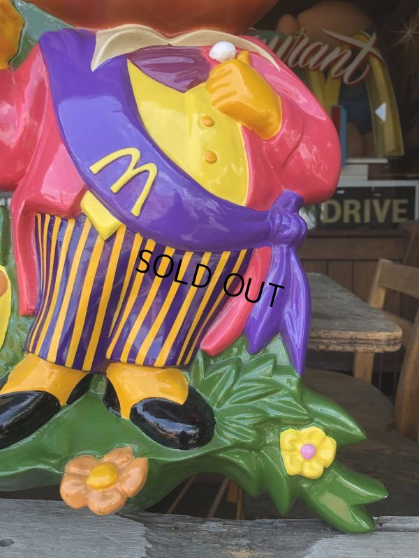 画像7: Vintage McDonalds Advertising Mayor McCheese 3D Wall Display (M858)