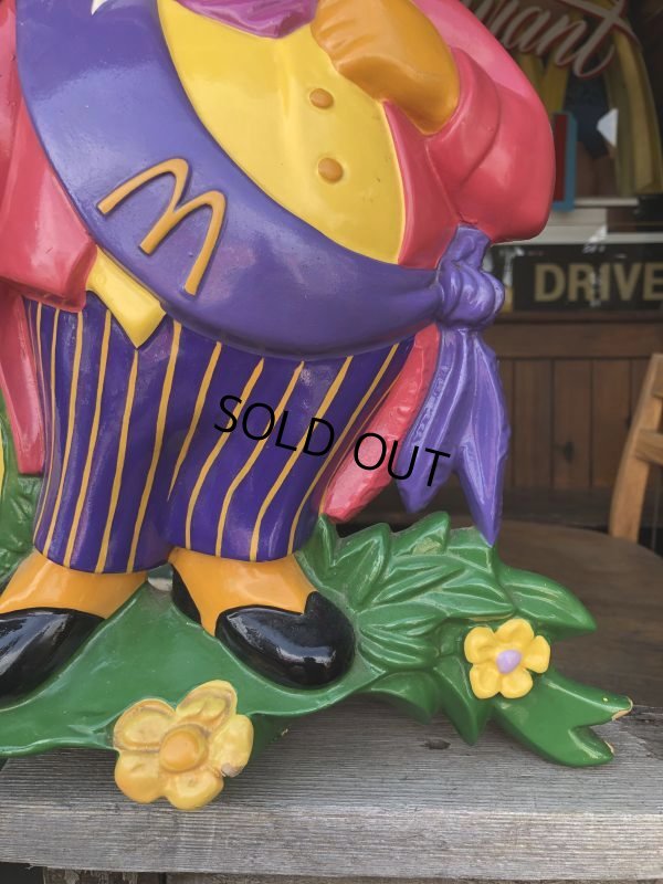 画像8: Vintage Setmakers Inc McDonalds Advertising Mayor McCheese 3D Wall Display (M859)