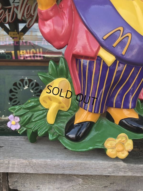 画像9: Vintage Setmakers Inc McDonalds Advertising Mayor McCheese 3D Wall Display (M859)