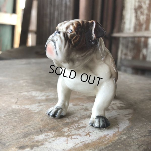 画像1: Vintage Ceramic Bulldog (B866) 