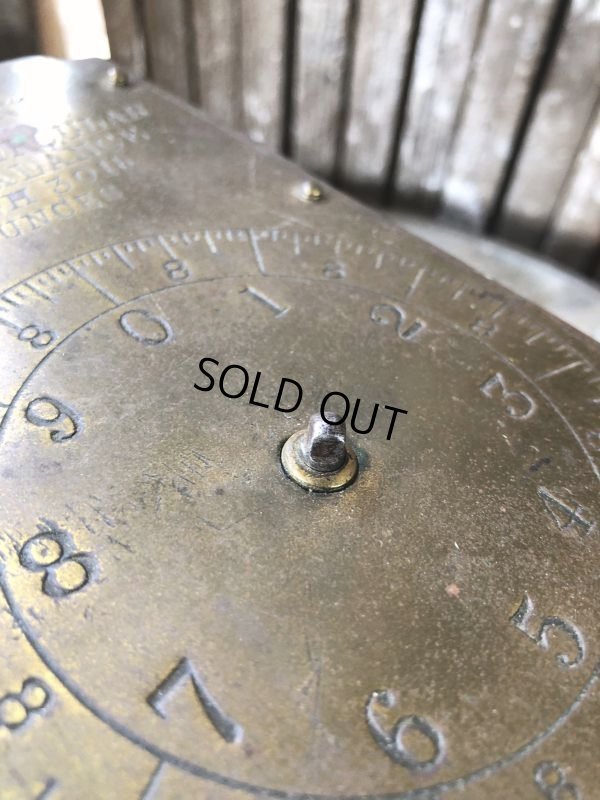 画像6: Vintage Chatillon's Improved Circular Spring Balance 30lb Scale (B871)