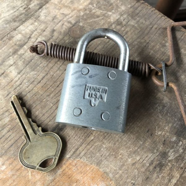 画像2: Vintage SLAYMAKER Padlock (B872)