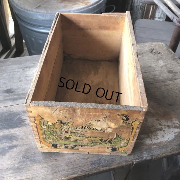 画像9: Vintage Wood Box KINGSFORD'S 6 lbs Silver Gloss Starch (M875)