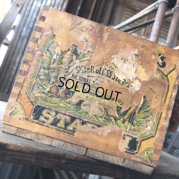 画像10: Vintage Wood Box KINGSFORD'S 6 lbs Silver Gloss Starch (M875)