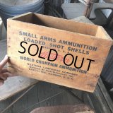 Vintage Wood Box Western Xpert LOADED SHOT SHELLS (M886)