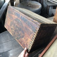 Vintage Wood Box SELBY LOADS SHOT GUN (M884)