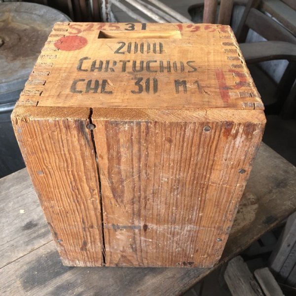 画像11: Vintage Wood Box 2000 CARTUCHOS CAL 30 M.1 (M885)