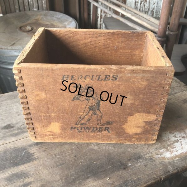 画像7: Vintage Wood Box HERCULES POWDER NO.2 10LB (M887)