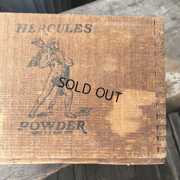 画像9: Vintage Wood Box HERCULES POWDER NO.2 10LB (M887)