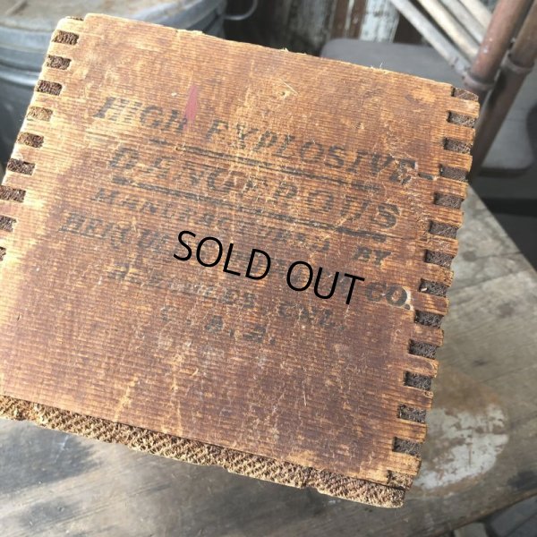 画像5: Vintage Wood Box HERCULES POWDER NO.2 10LB (M887)