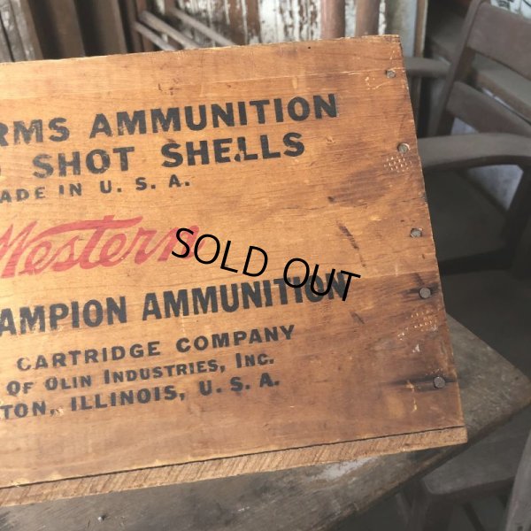 画像4: Vintage Wood Box Western Xpert LOADED SHOT SHELLS (M886)