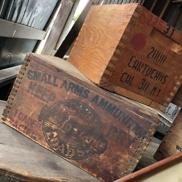 画像12: Vintage Wood Box 2000 CARTUCHOS CAL 30 M.1 (M885)