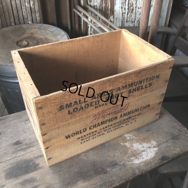 画像7: Vintage Wood Box Western Xpert LOADED SHOT SHELLS (M886)