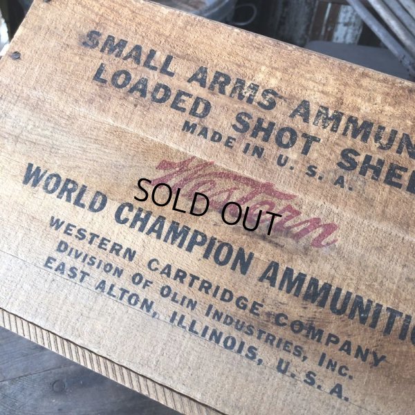 画像8: Vintage Wood Box Western Xpert LOADED SHOT SHELLS (M886)