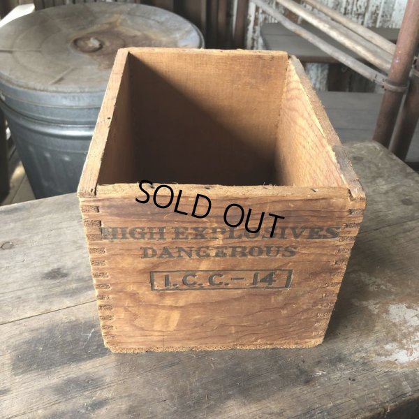 画像11: Vintage Wood Box HERCULES POWDER NO.2 10LB (M887)