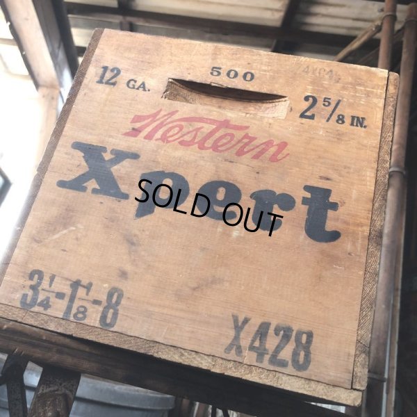 画像6: Vintage Wood Box Western Xpert LOADED SHOT SHELLS (M886)