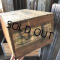 Vintage Wood Box CLOVERHILL BRAND HAWAIIAN PINEAPPLE (M892)