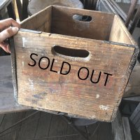 Vintage Wood Box JERSEYMAIO MILK (M889)
