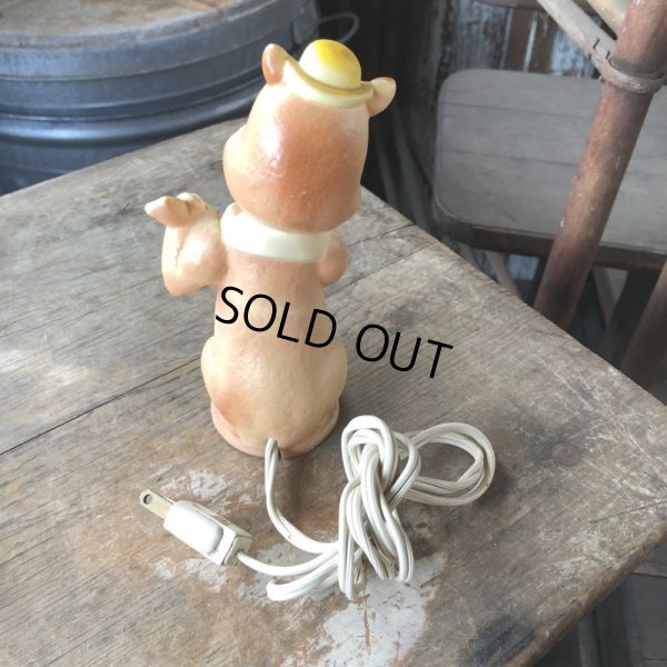 画像3: Vintage Rubber Doll Bear Lamp (M894)