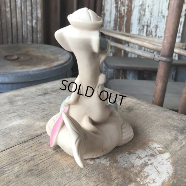 画像4: 60s DELL HANNA- BARBERA Huckleberry Hound on Whale Rubber Squeaky Toy (M895)