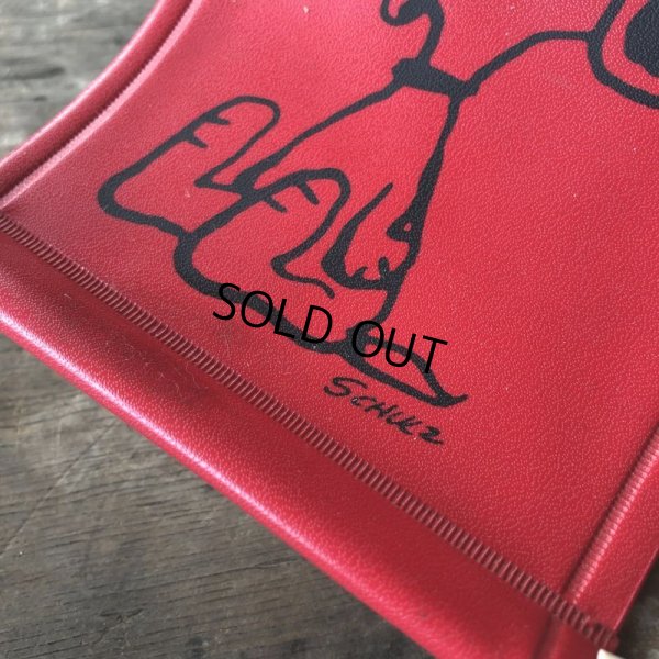 画像7: 70s Vintage Snoopy Sling Lounge Lawn Doll Chair Red (M898)
