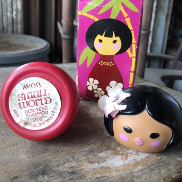 画像7: 70s Vintage AVON Small World Bottle w/box (M904)