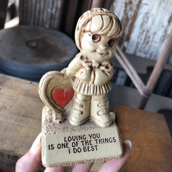 画像7: Vintage Message Doll (M910) 