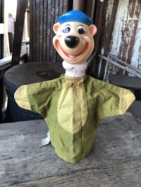 Vintage Knickerbocker Hand Puppet Hanna Barbera Yogi Bear (M944)