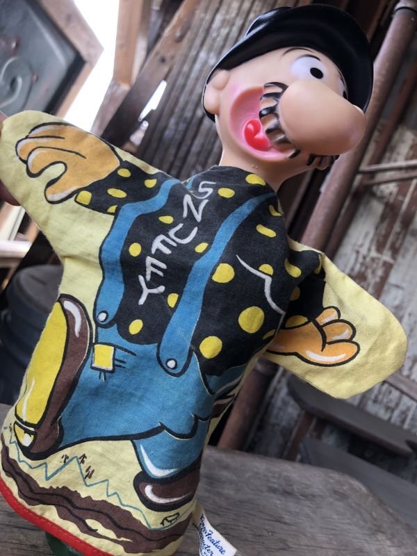 画像4: Vintage Comic Strip King Features Character Snuffy Smith Hand Puppet (M947) 