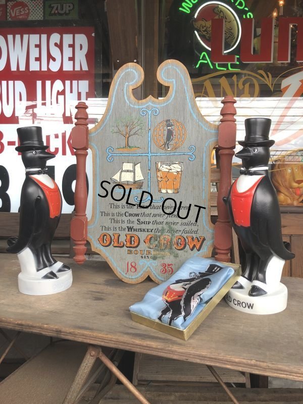 画像14: 70s Vintage OLD CROW Kentucky Whiskey Vinyl Doll Large Size (M950)