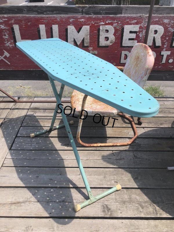 画像7: Vintage Metal Ironing Board Table (C078)