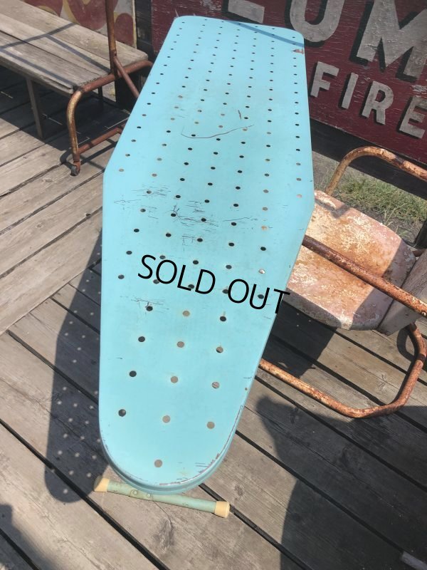画像8: Vintage Metal Ironing Board Table (C078)