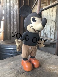 30s Antique Mickey Mouse Knickerbocker Doll (M955) 