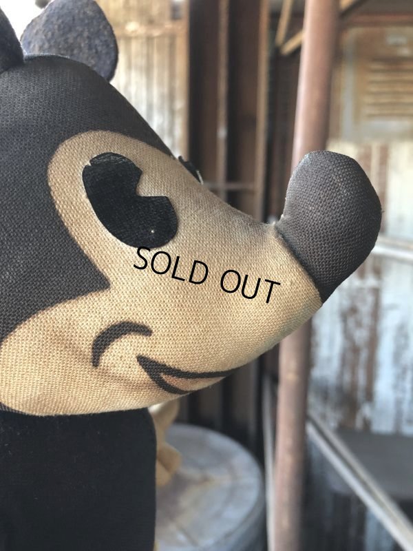 画像13: 30s Antique Mickey Mouse Knickerbocker Doll (M955) 