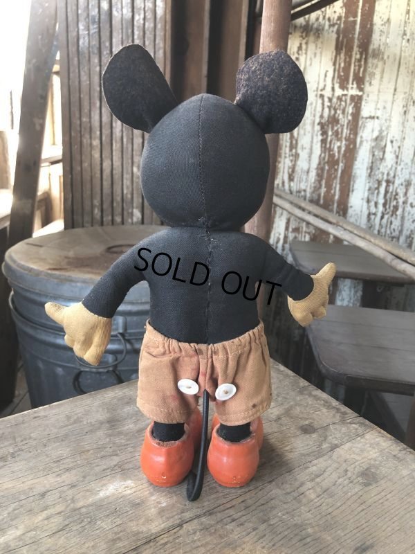 画像4: 30s Antique Mickey Mouse Knickerbocker Doll (M955) 