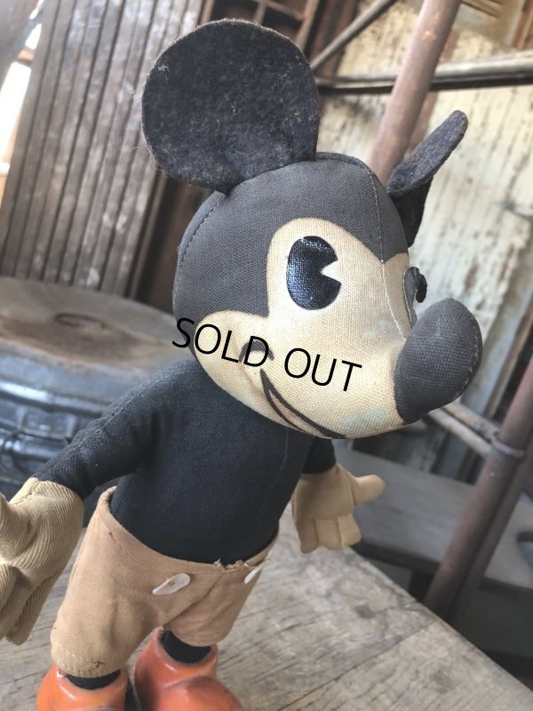 画像9: 30s Antique Mickey Mouse Knickerbocker Doll (M955) 