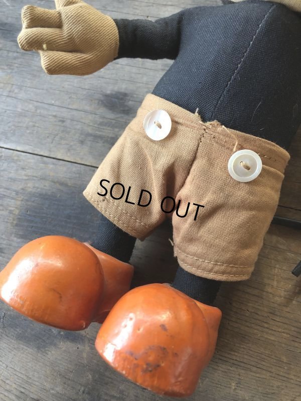 画像10: 30s Antique Mickey Mouse Knickerbocker Doll (M955) 