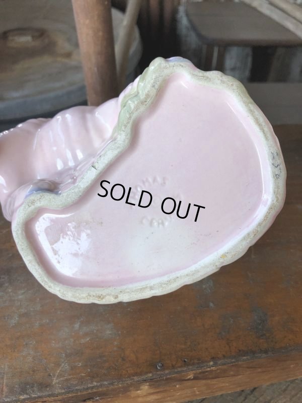 画像11: Vintage Ceramic Baby Planter Lamb Sheep (M963) 