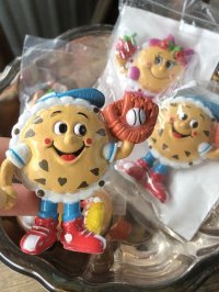 Vintage I HOP Pancake Kids Meal Toy Chocolate Chip Charlie PVC (M969)