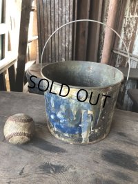 Vintage Leaktite Paint Bucket Pail (M973)