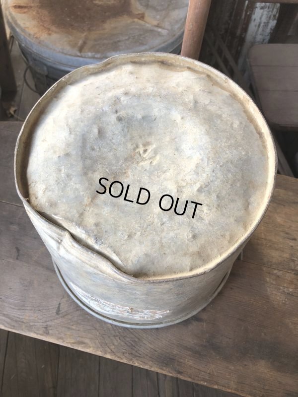 画像7: Vintage Metal Bucket Pail (M976)