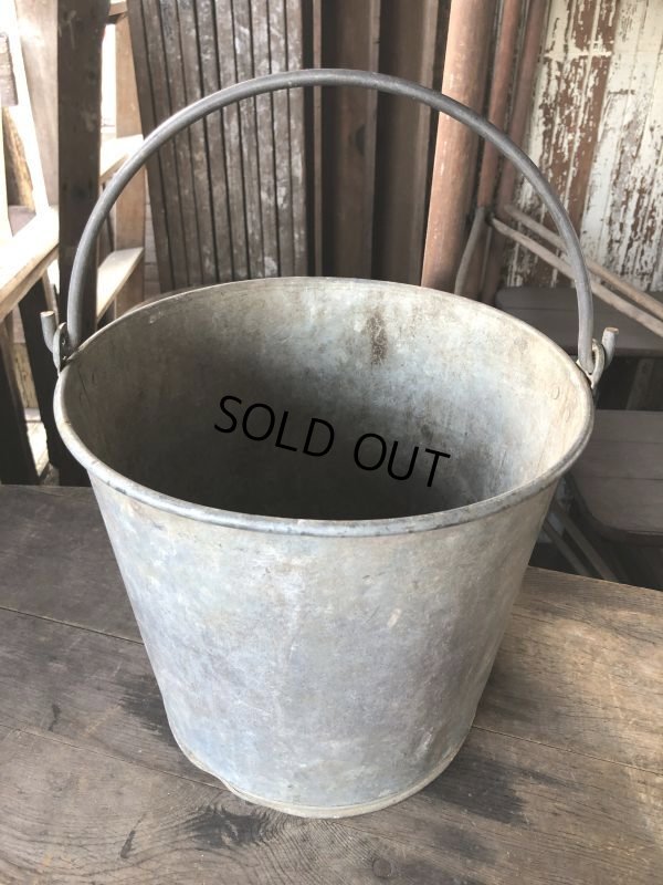 画像3: Vintage Metal Bucket Pail (M976)
