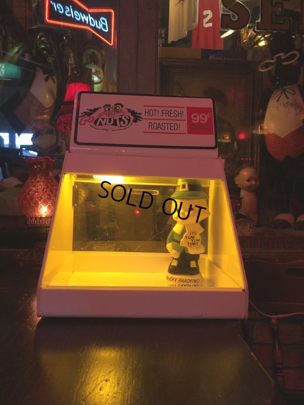 画像22: Vintage Advertising GO NUTS Countertop Dispenser Lighted Display Case (M980)
