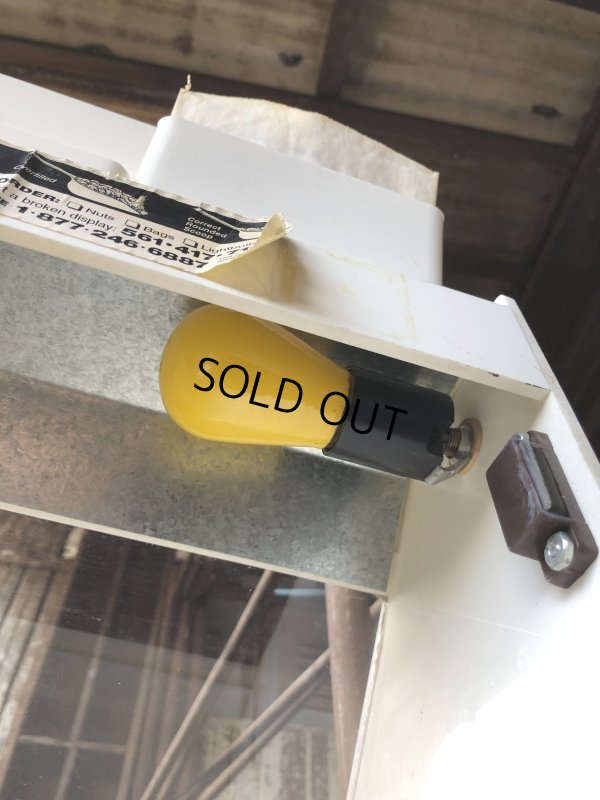画像11: Vintage Advertising GO NUTS Countertop Dispenser Lighted Display Case (M980)