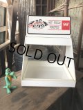 Vintage Advertising GO NUTS Countertop Dispenser Lighted Display Case (M980)