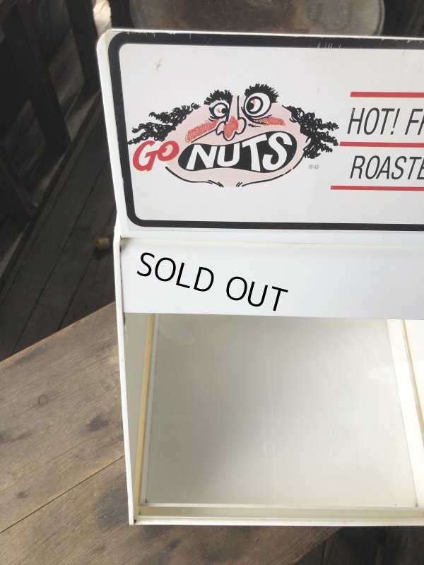 画像15: Vintage Advertising GO NUTS Countertop Dispenser Lighted Display Case (M980)