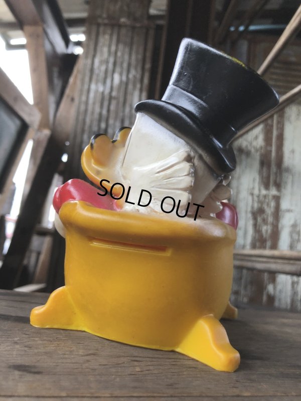 画像4: 80s Tpesor Uerag Disney Scrooge McDuck Coin Bank (M982) 