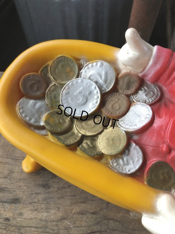 画像8: 80s Tpesor Uerag Disney Scrooge McDuck Coin Bank (M982) 